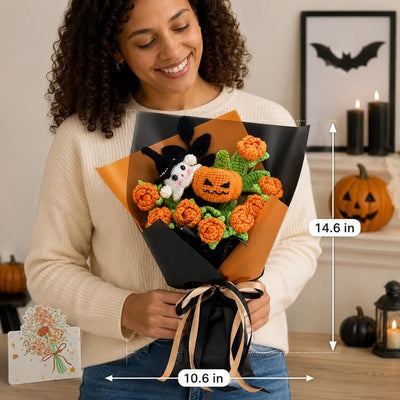 Halloween Crochet Bouquet