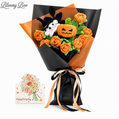 Halloween Crochet Bouquet