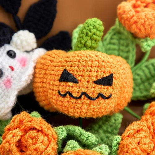 Halloween Crochet Bouquet